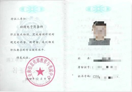 電(diàn)子商(shāng)務(wù)師證書